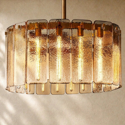 Calomota Glass Round Chandelier 36", 48", 60" - Zelno