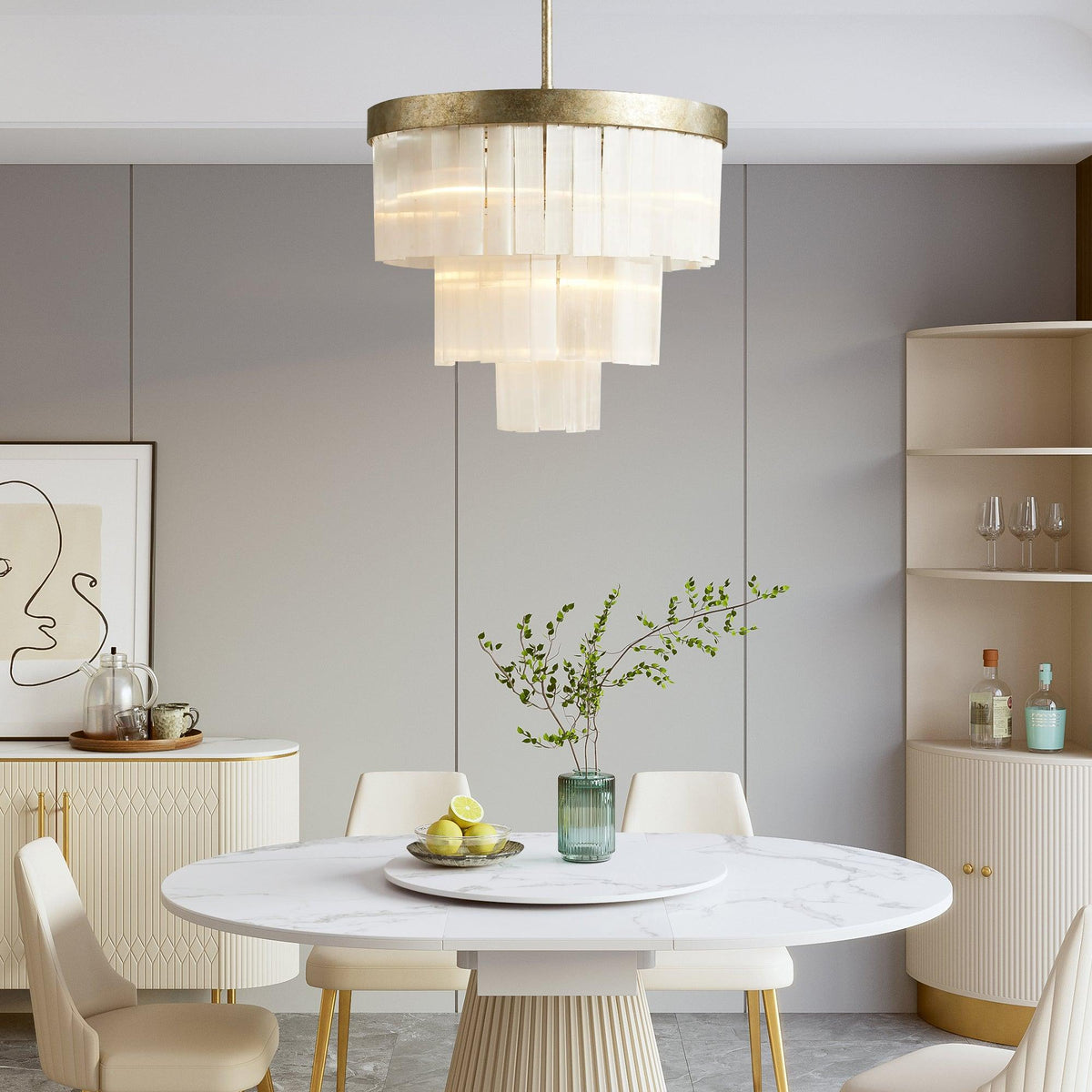 Cameron 3 Tier Chandelier - Zelno