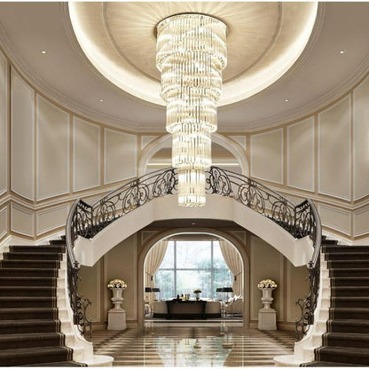 Camille Multiple Tier Crystal Chandelier - Zelno Lighting