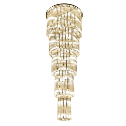 Camille Multiple Tier Crystal Chandelier - Zelno Lighting