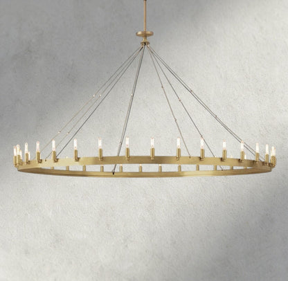Camino Round Chandelier 26", 38", 50", 63", 73" - Zelno Lighting