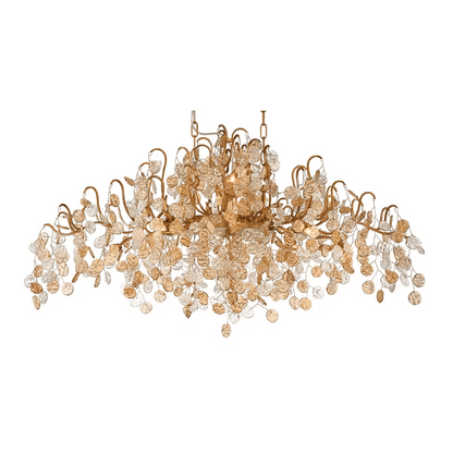 Campo Linear Chandelier 10 Light 45"W - Zelno Lighting