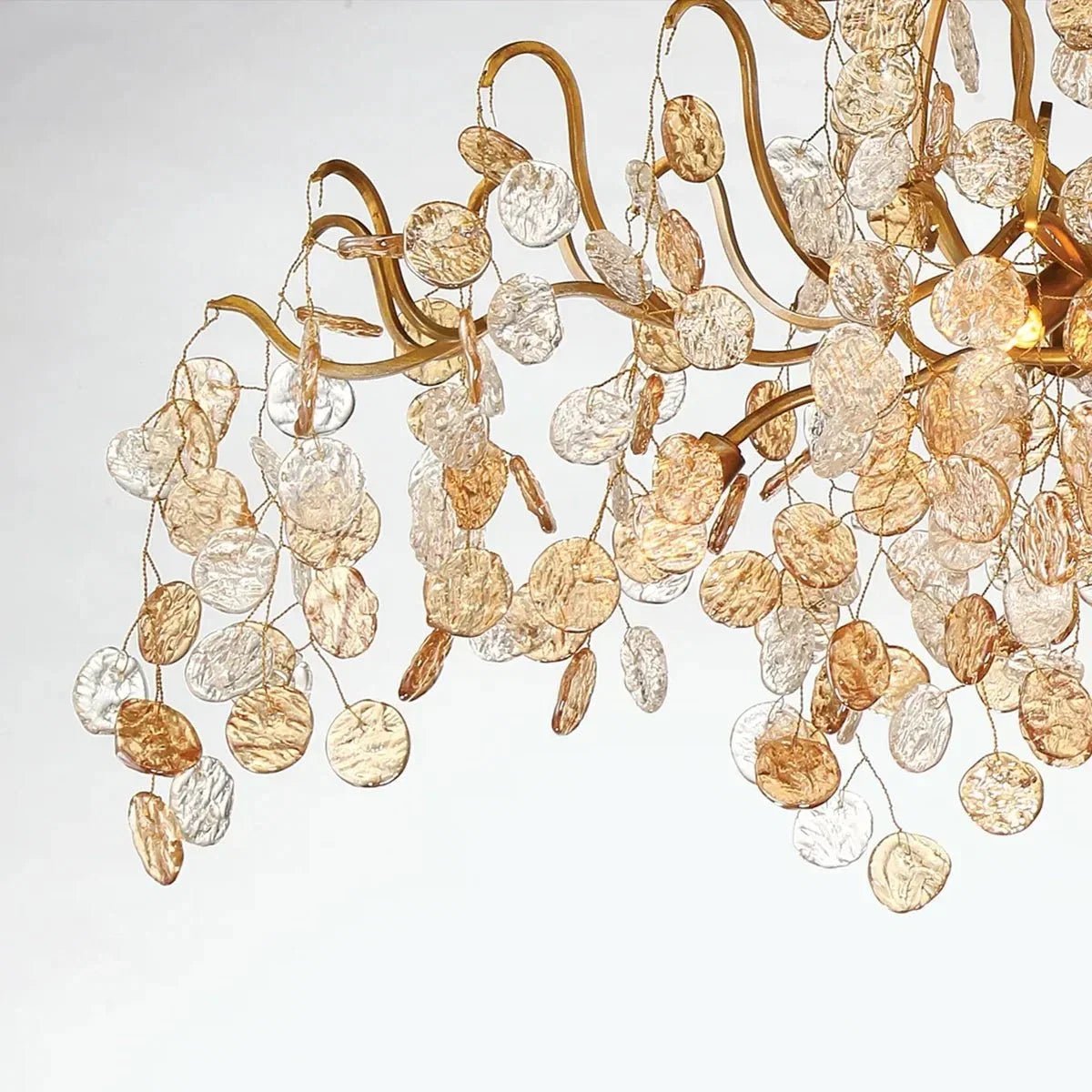 Campo Linear Chandelier 10 Light 45"W - Zelno Lighting