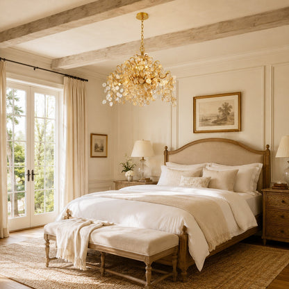 Campo Round Chandelier 11 Light 33"W - Zelno Lighting