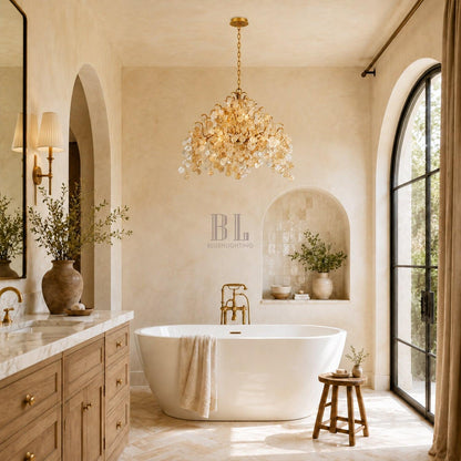 Campo Round Chandelier 11 Light 33"W - Zelno Lighting