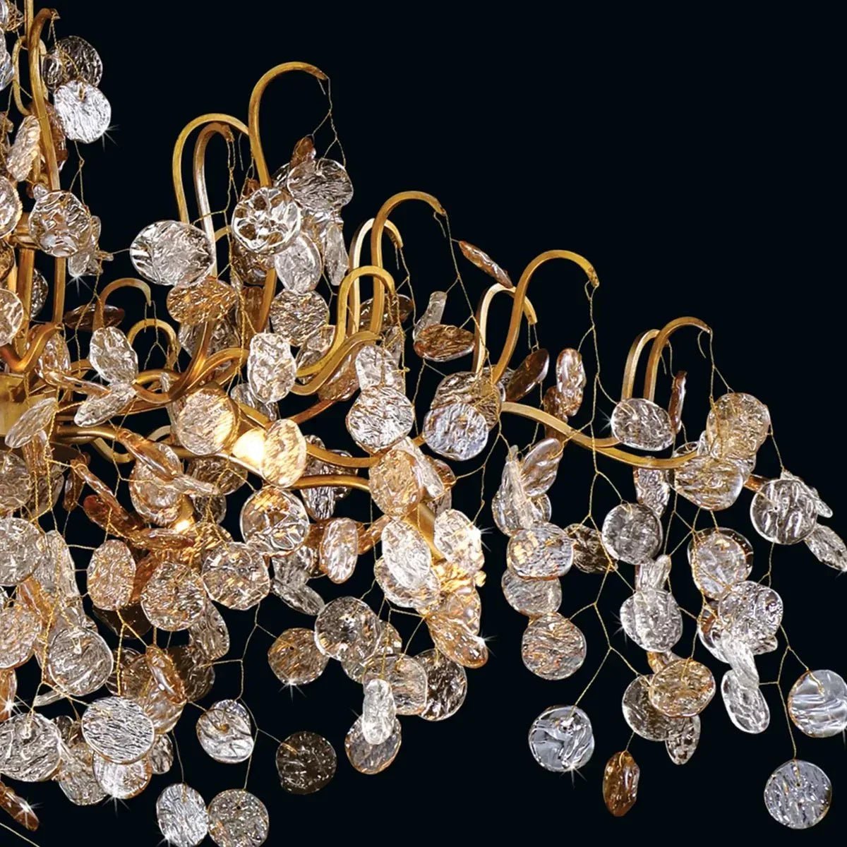 Campo Round Chandelier 8 Light 26"W - Zelno Lighting