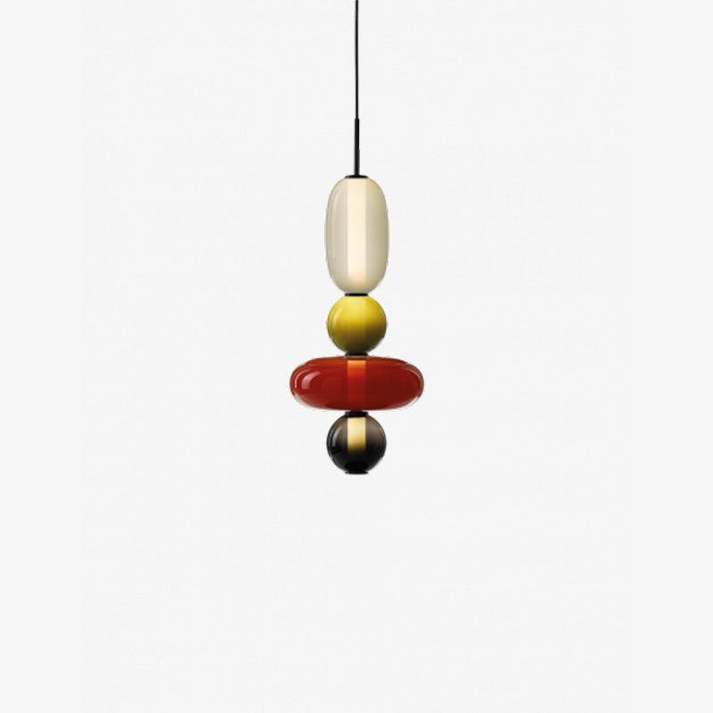 Candied Glass Combo Pendant Light - Zelno Lighting