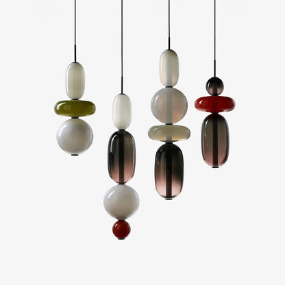 Candied Glass Combo Pendant Light - Zelno Lighting