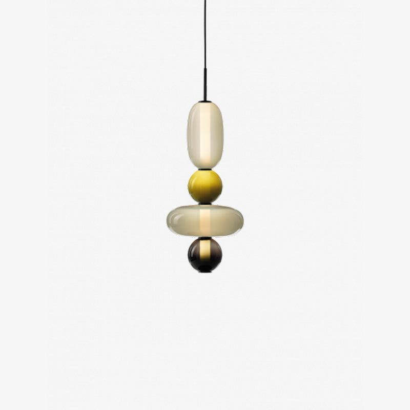 Candied Glass Combo Pendant Light - Zelno Lighting