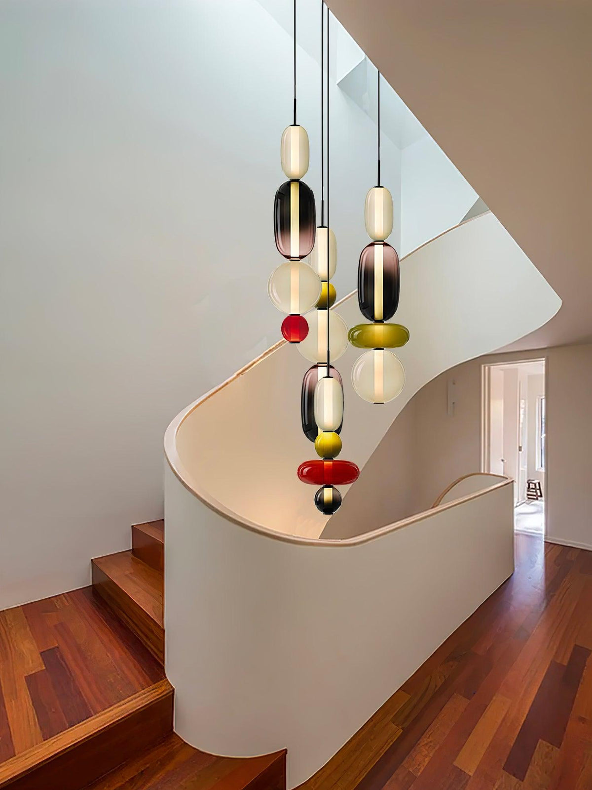 Candied Glass Combo Pendant Light - Zelno Lighting