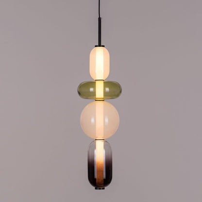 Candied Glass Combo Pendant Light - Zelno Lighting