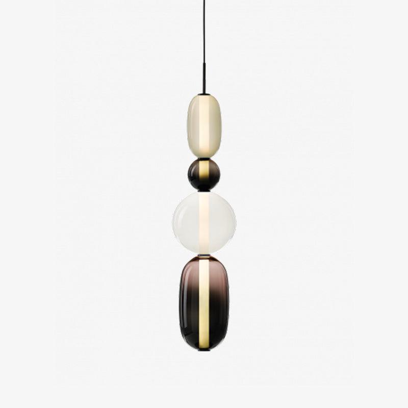 Candied Glass Combo Pendant Light - Zelno Lighting