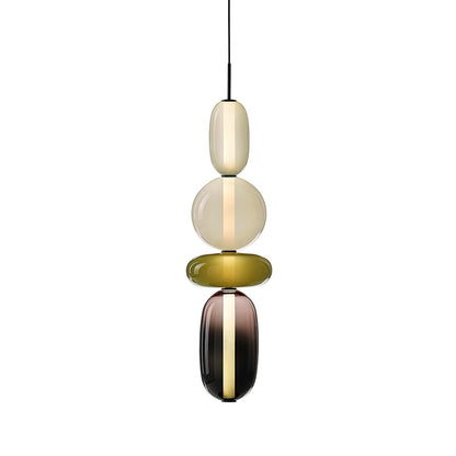 Candied Glass Combo Pendant Light - Zelno Lighting