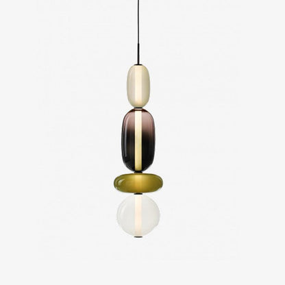 Candied Glass Combo Pendant Light - Zelno Lighting