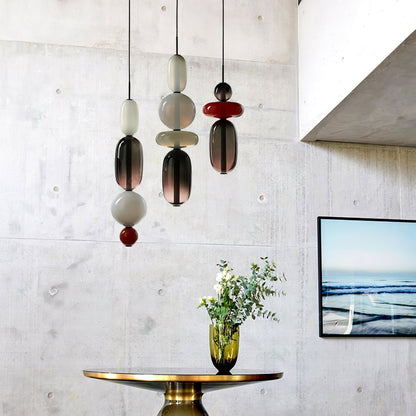 Candied Glass Combo Pendant Light - Zelno Lighting