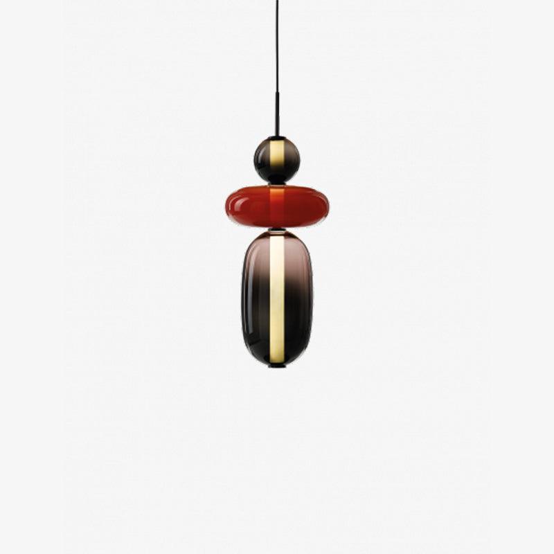 Candied Glass Combo Pendant Light - Zelno Lighting