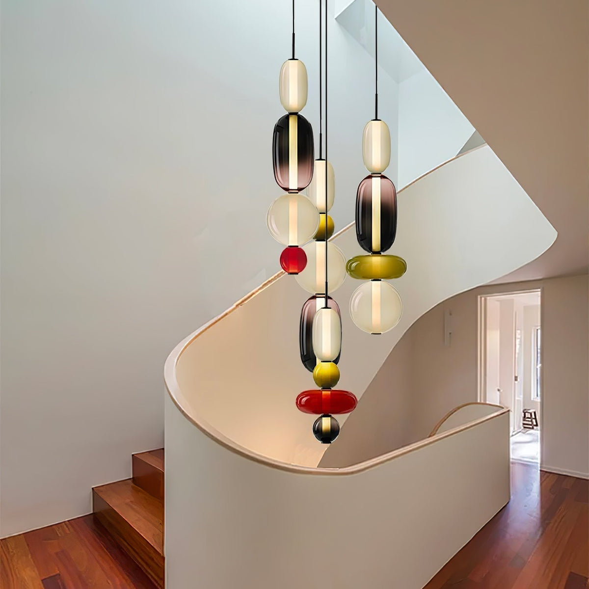 Candied Glass Combo Pendant Light - Zelno Lighting