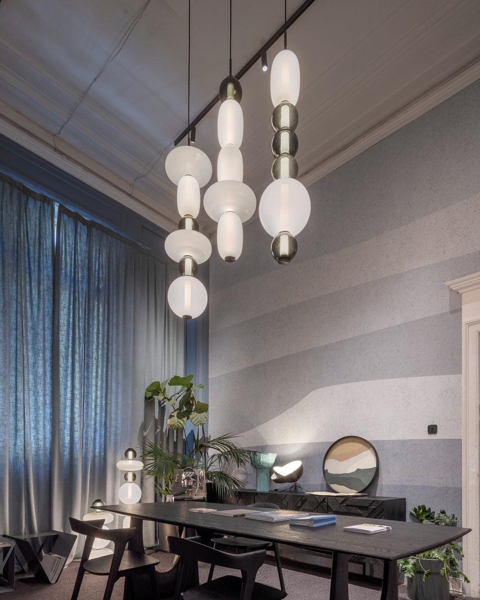 Candied Glass Combo Pendant Light - Zelno Lighting