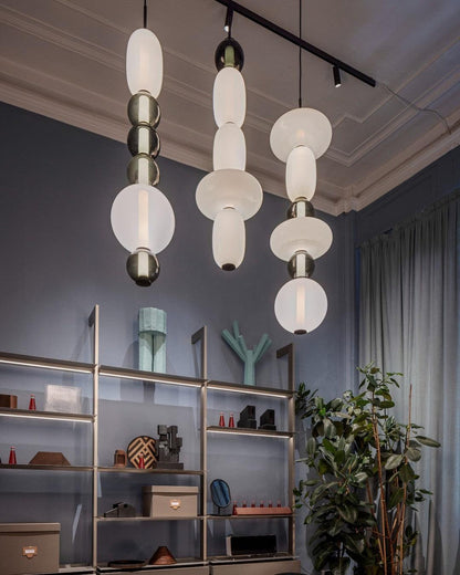 Candied Glass Combo Pendant Light - Zelno Lighting
