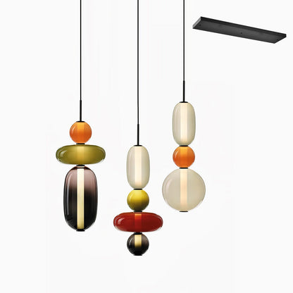 Candied Glass Combo Pendant Light - Zelno Lighting