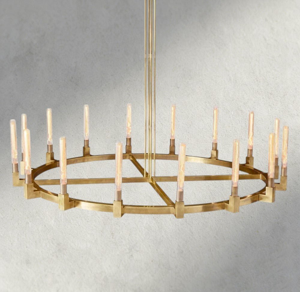 Cannel ROUND CHANDELIER 36", 48", 60", 72" - Zelno