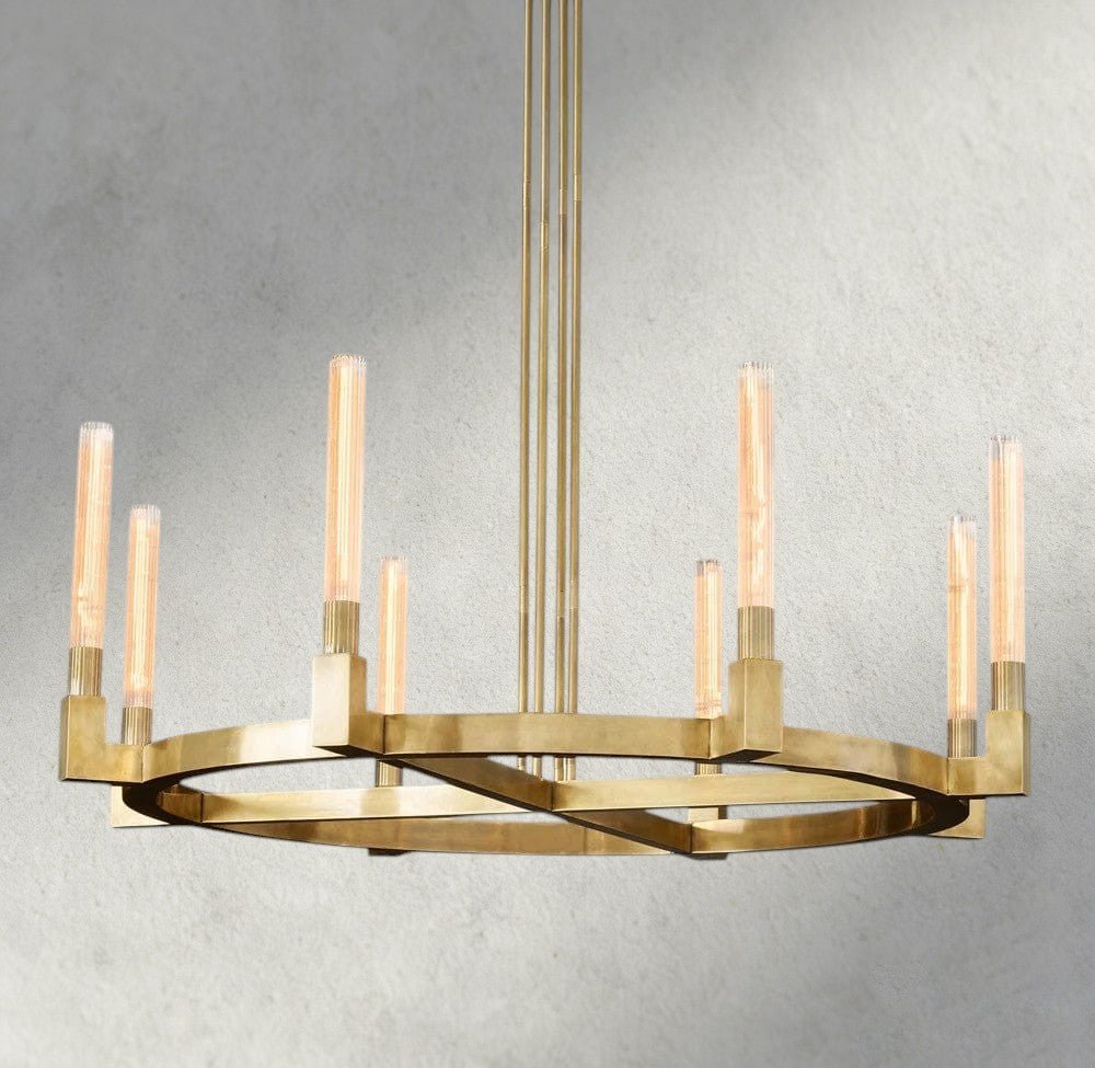Cannel ROUND CHANDELIER 36", 48", 60", 72" - Zelno