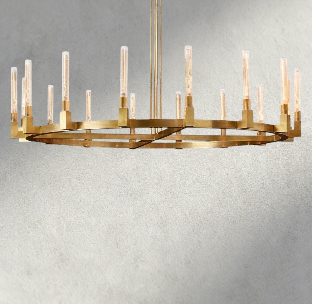 Cannel ROUND CHANDELIER 36", 48", 60", 72" - Zelno