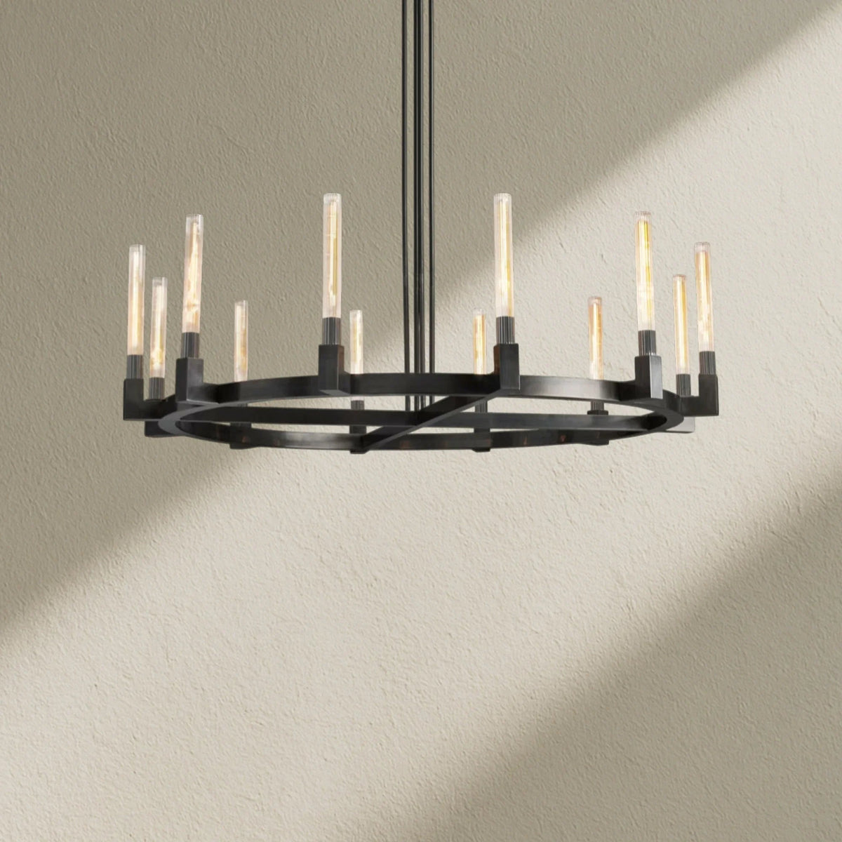 Cannfz Round Chandelier 36"48"60"72" - Zelno