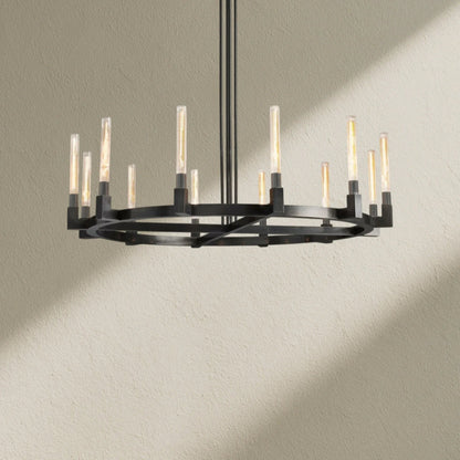 Cannfz Round Chandelier 36"48"60"72" - Zelno