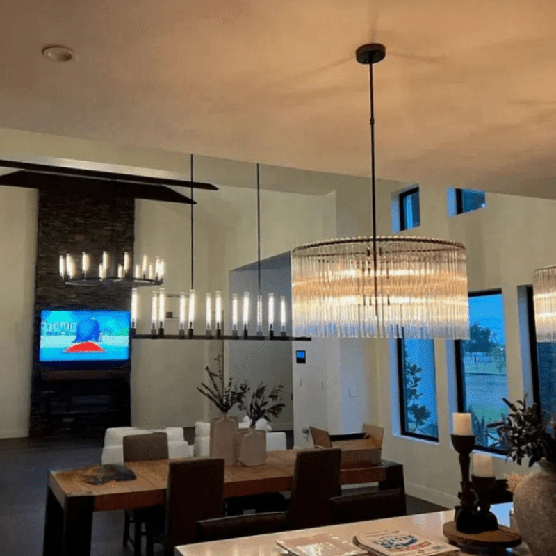 Cannfz Round Chandelier 36"48"60"72" - Zelno