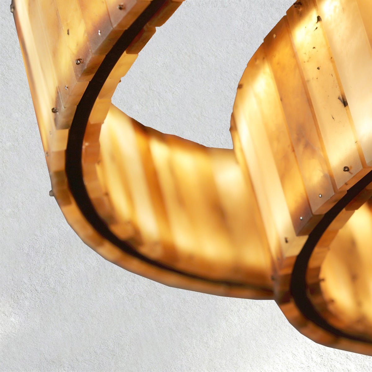 Carey Eterna Alabaster Round Chandelier - Zelno Lighting
