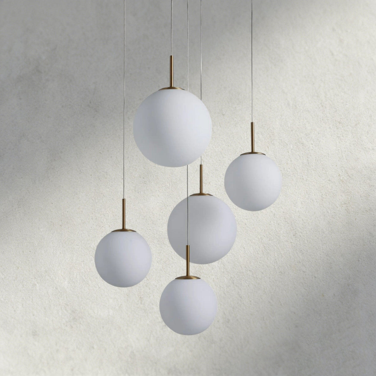 Casen Round Chandelier 20", 28", 34", 43" - Zelno