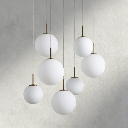 Casen Round Chandelier 20", 28", 34", 43" - Zelno