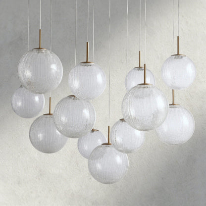 Casen Round Chandelier 20", 28", 34", 43" - Zelno