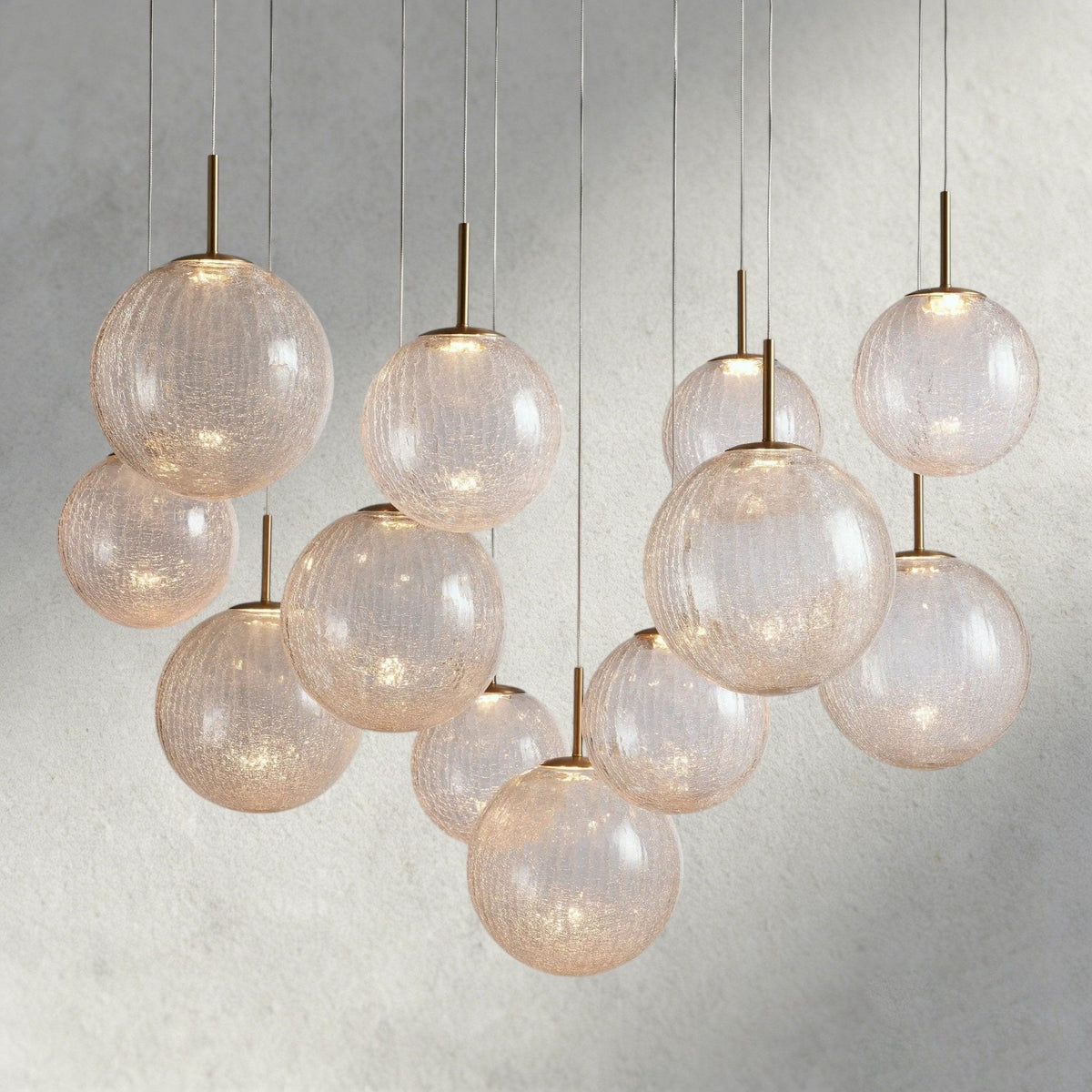 Casen Round Chandelier 20", 28", 34", 43" - Zelno