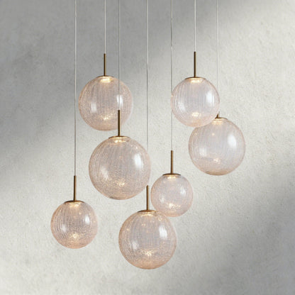 Casen Round Chandelier 20", 28", 34", 43" - Zelno