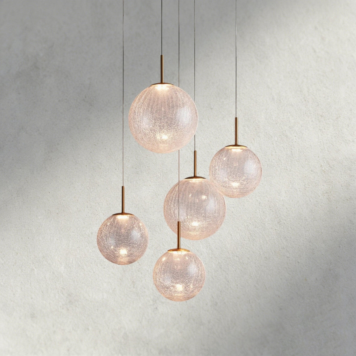 Casen Round Chandelier 20", 28", 34", 43" - Zelno