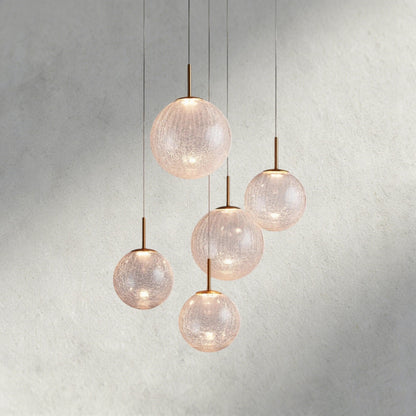 Casen Round Chandelier 20", 28", 34", 43" - Zelno