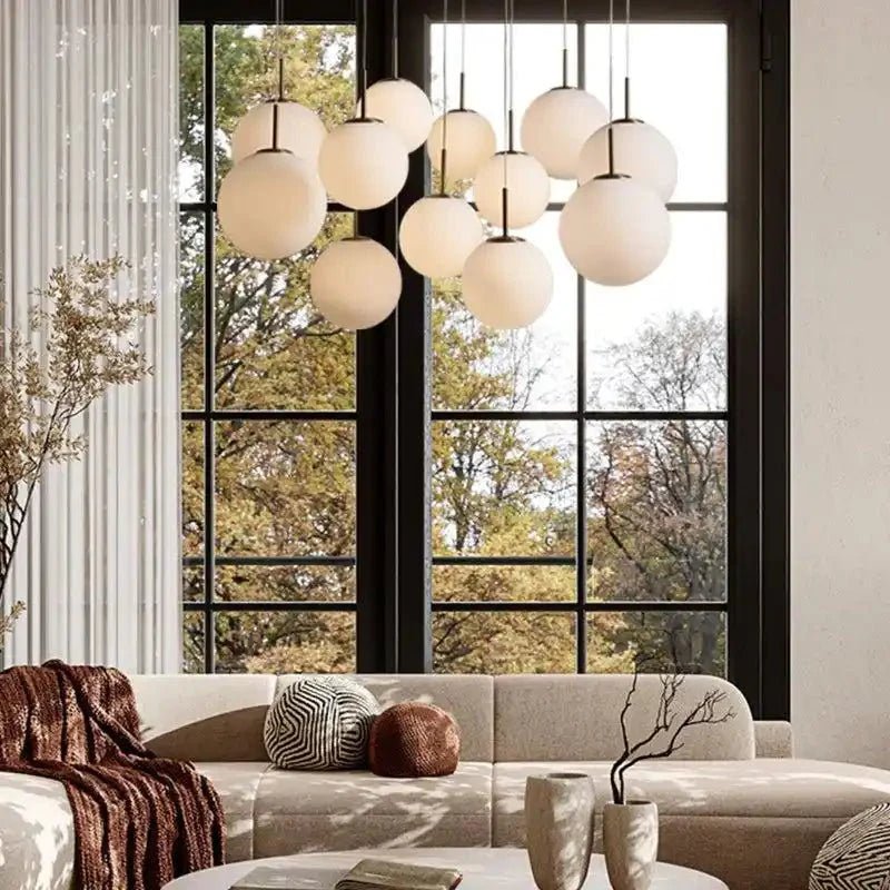 Casen Round Chandelier 20", 28", 34", 43" - Zelno
