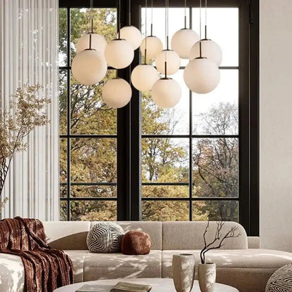 Casen Round Chandelier 20", 28", 34", 43" - Zelno