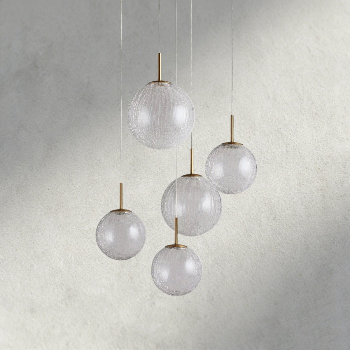 Casen Round Chandelier 20", 28", 34", 43" - Zelno