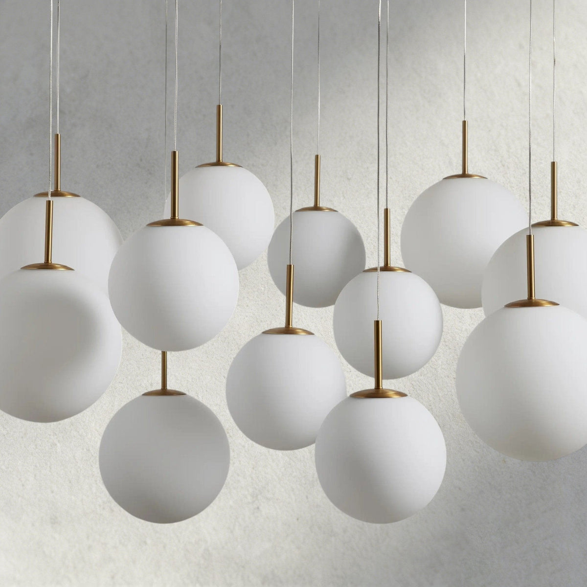 Casen Round Chandelier 20", 28", 34", 43" - Zelno