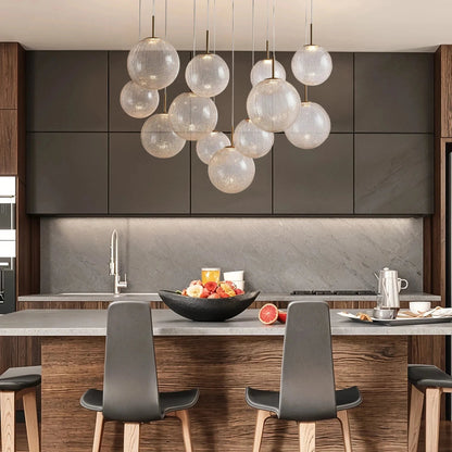 Casen Round Chandelier 20''28''34''43'' - Zelno