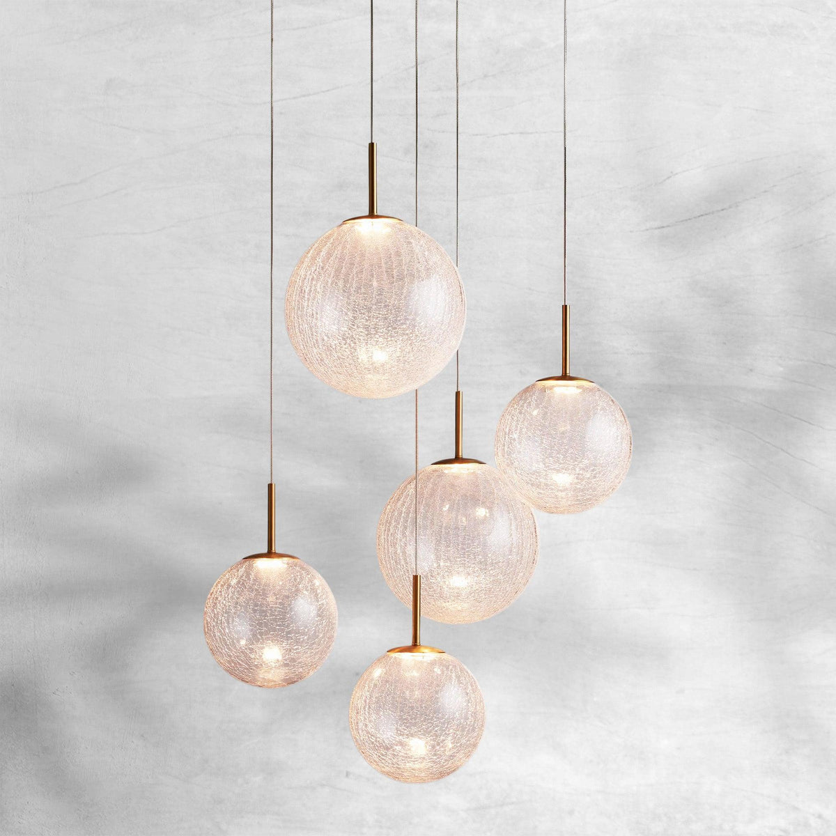 Casen Round Chandelier 20''28''34''43'' - Zelno