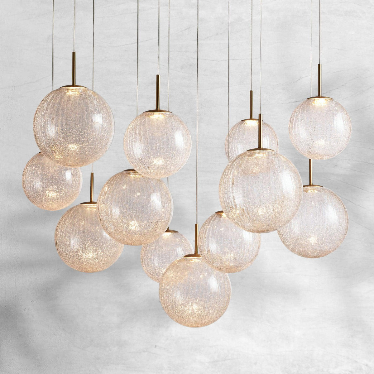 Casen Round Chandelier 20''28''34''43'' - Zelno