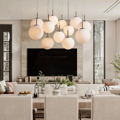 Casen Round Chandelier 20''28''34''43'' - Zelno