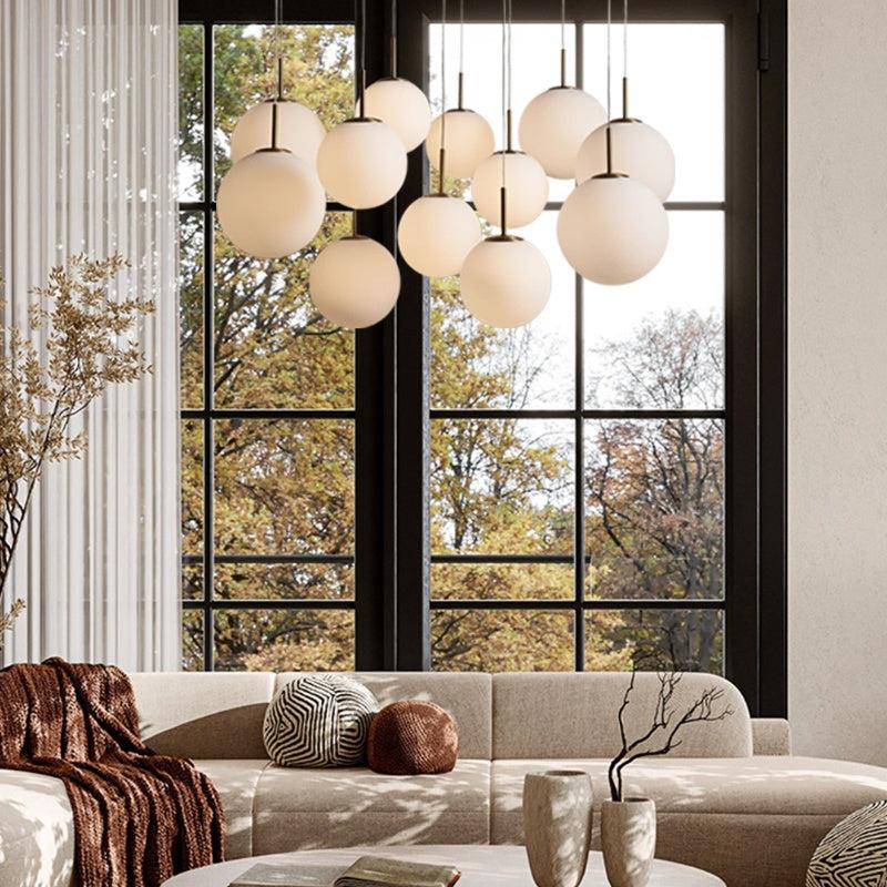 Casen Round Chandelier 20''28''34''43'' - Zelno