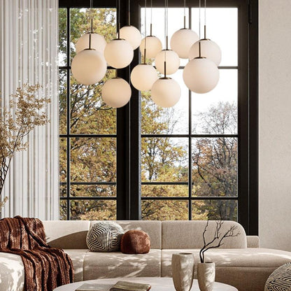 Casen Round Chandelier 20''28''34''43'' - Zelno
