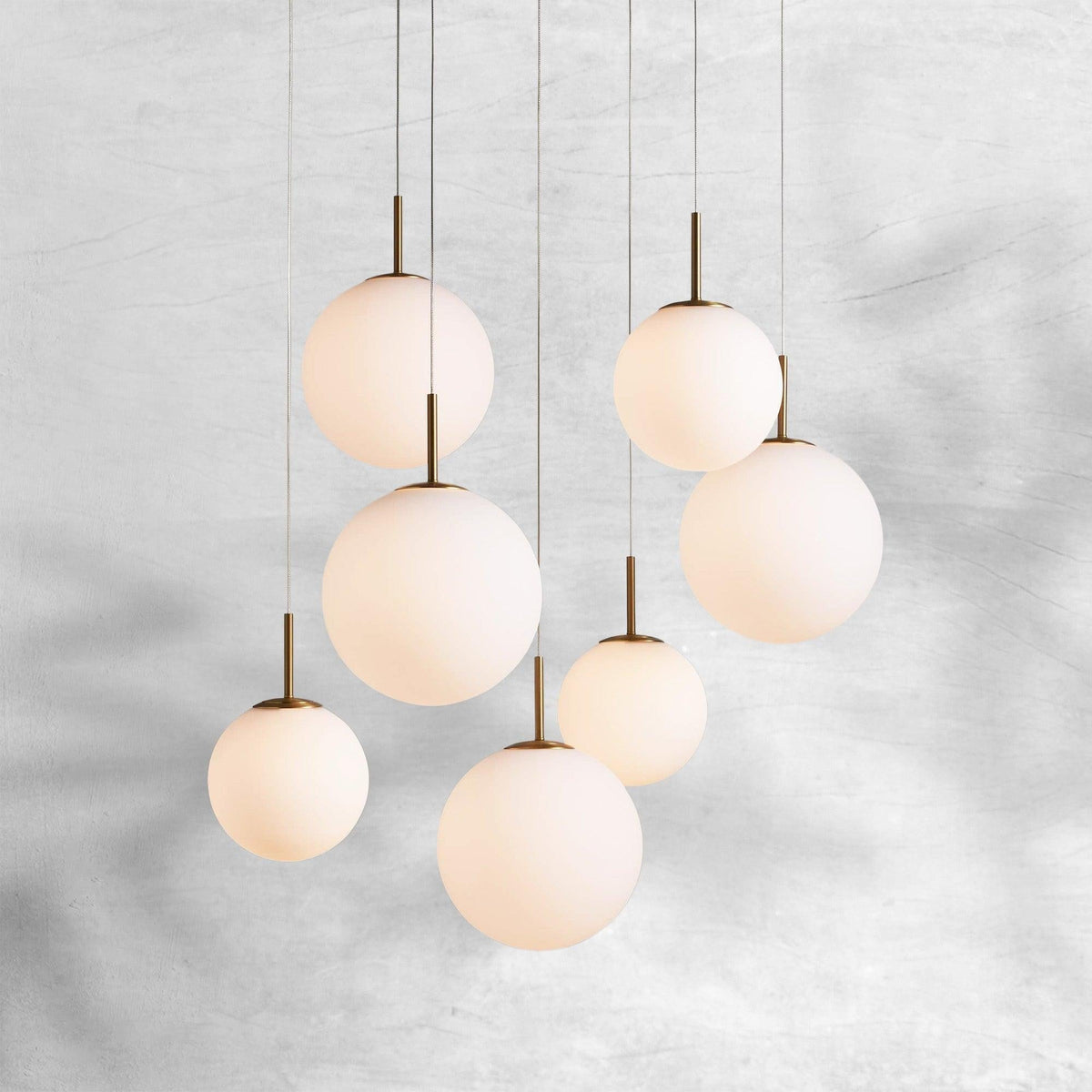 Casen Round Chandelier 20''28''34''43'' - Zelno