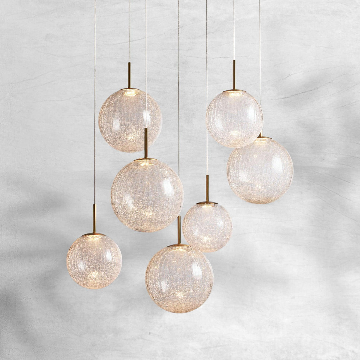 Casen Round Chandelier 20''28''34''43'' - Zelno